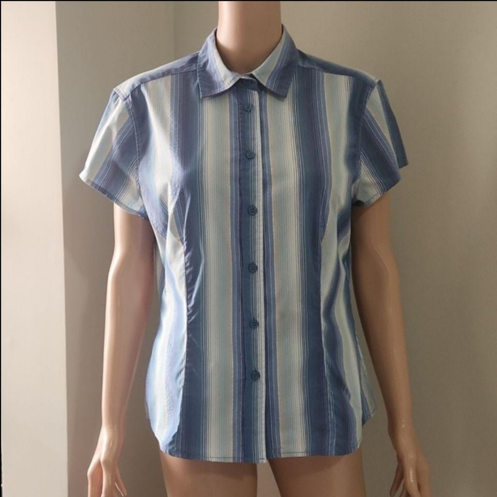*2 for $8*  Ladies Stretch Office Blouse, Large